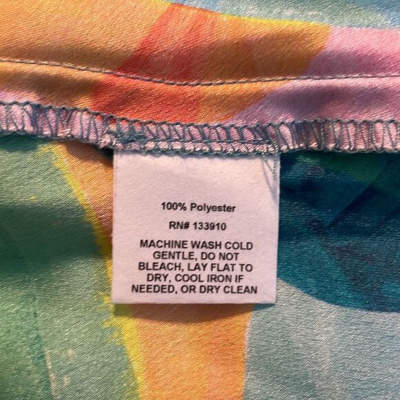 Show Me Your Mumu Jasmine Halter Mini Dress Burst Luxe Satin M - Picture 6 of 9